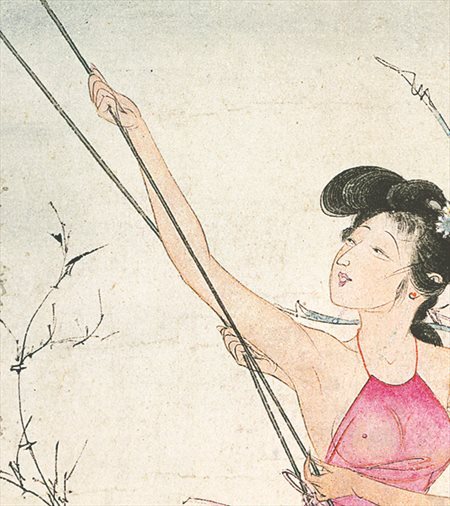 晋源-胡也佛的仕女画和最知名的金瓶梅秘戏图